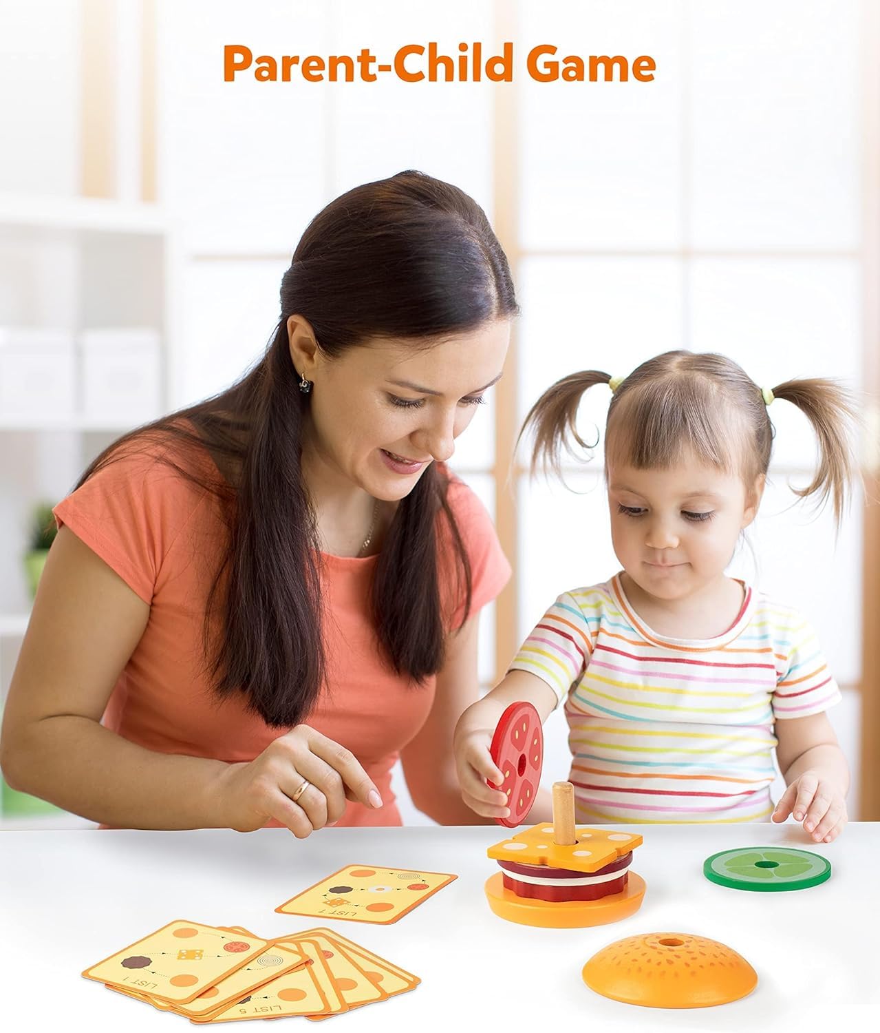 Wooden Hamburger Set/Sandwich set (Random)