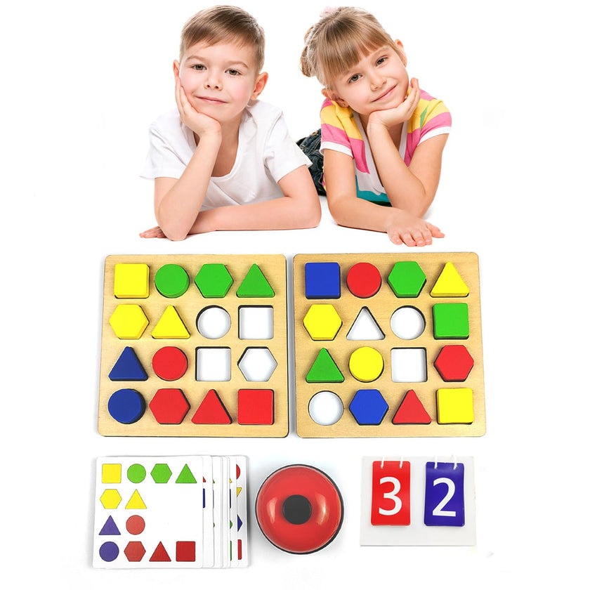 Shape And colour Matching Battle Game