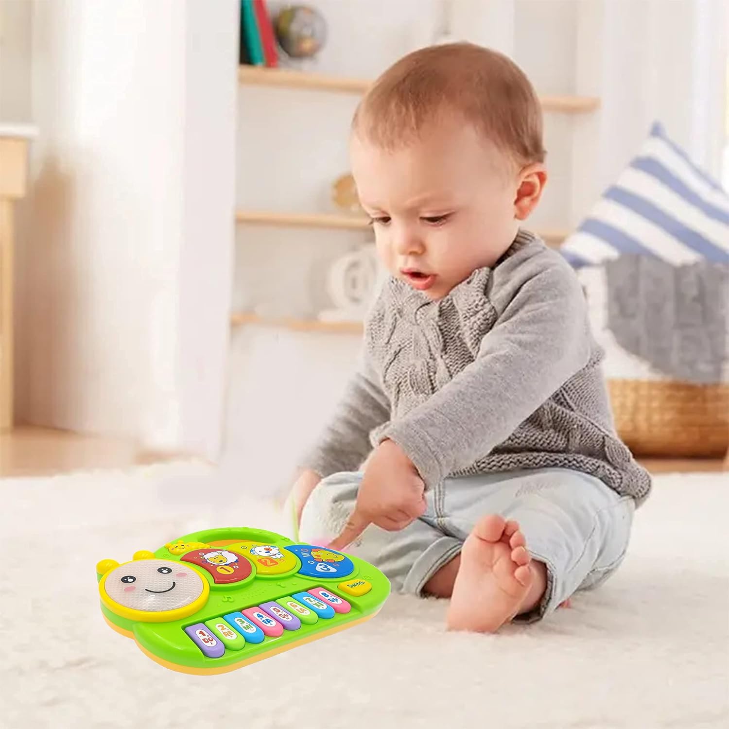 Caterpillar Piano Musical Toy