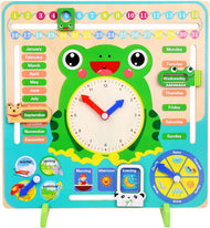 Wooden Calendar Frog