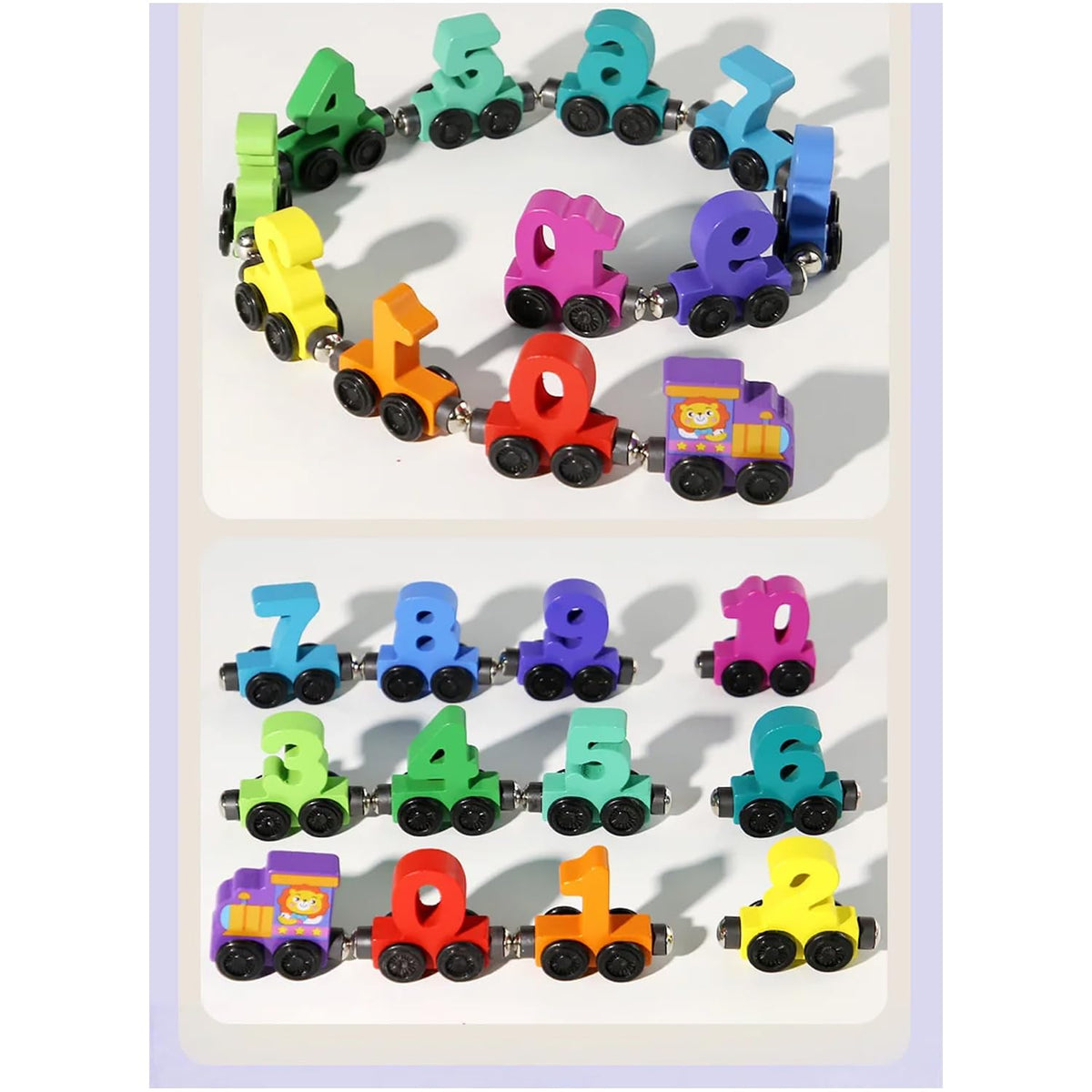 Digital Number Train