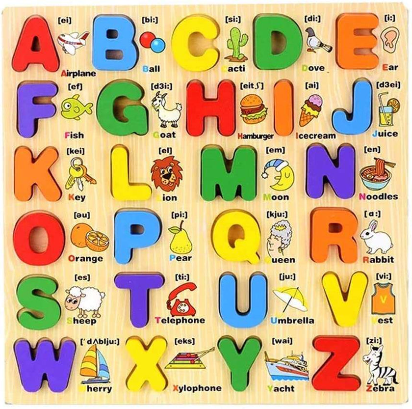 Capital ABC Puzzle Board
