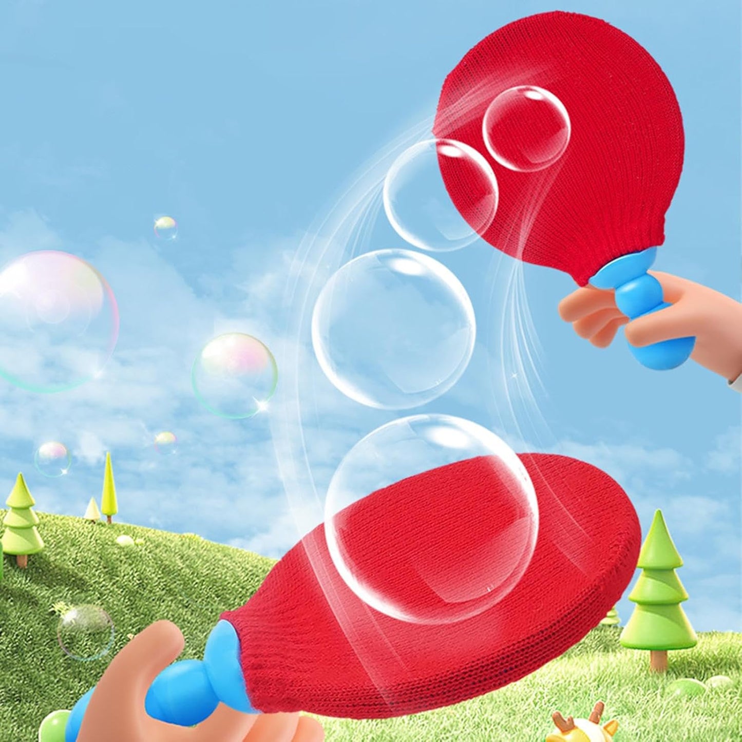 Toss and Catch Bubble Game Table Tennis