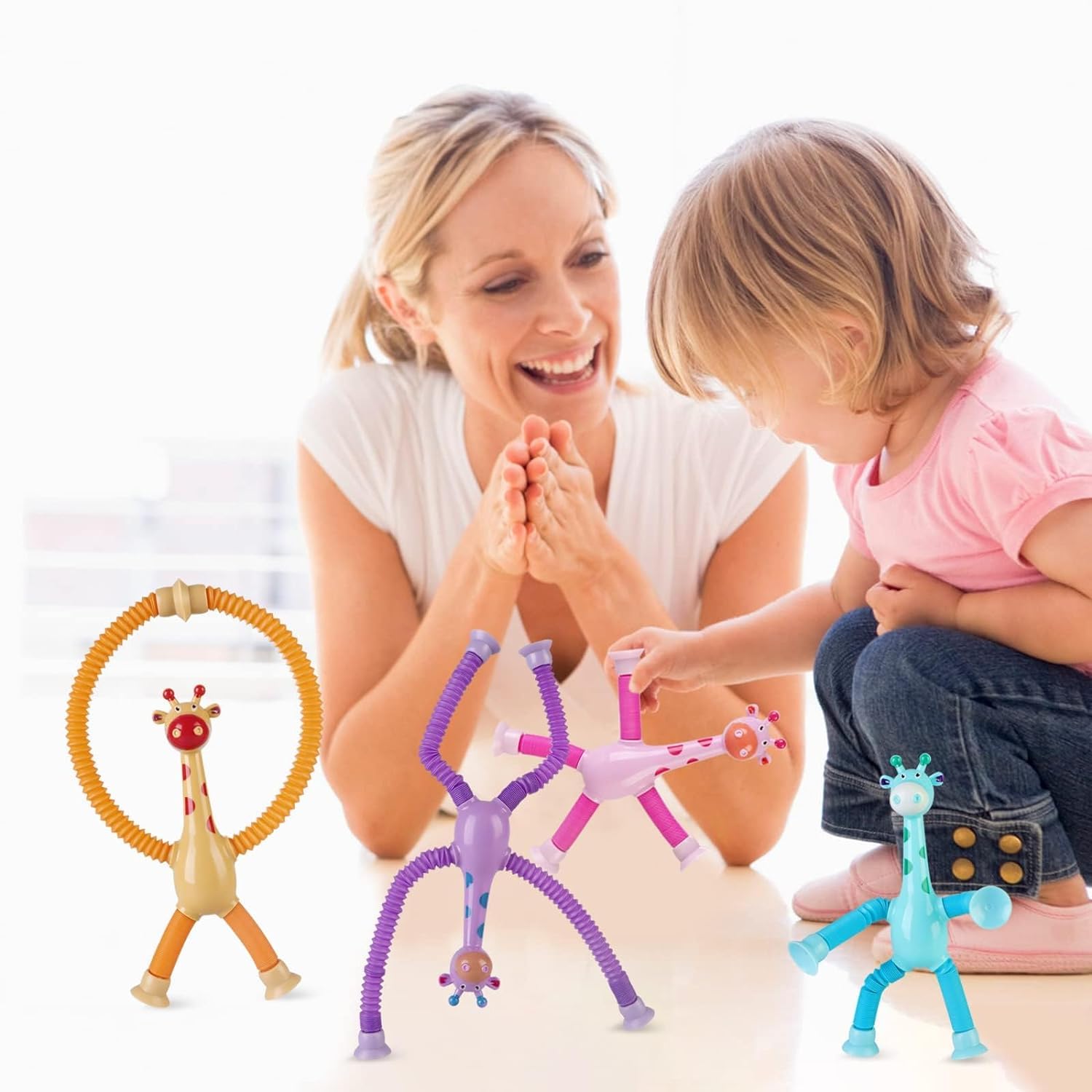Giraffe Pop Tube - 1 pc