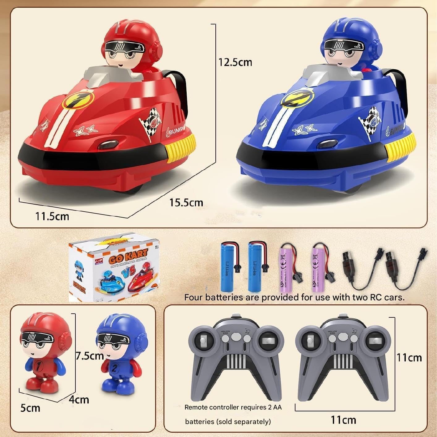 Remote Control Bumper Cars