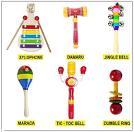 Rattles Set of 6