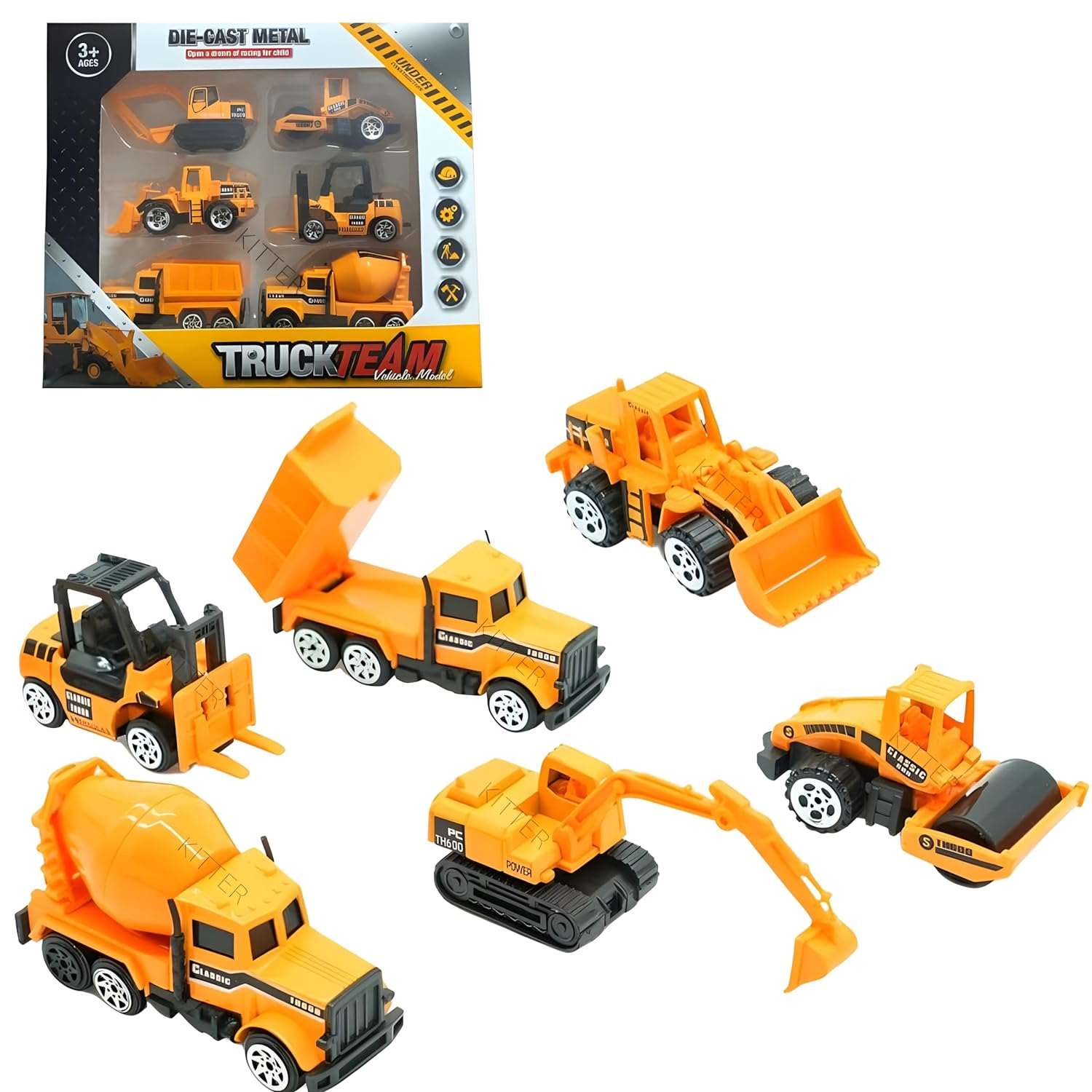 Construction Vehicles Set