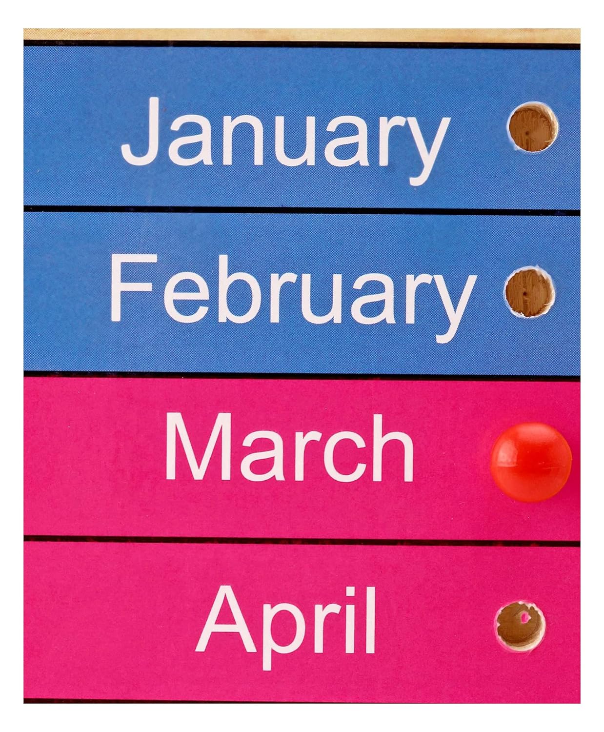 Wooden Calendar