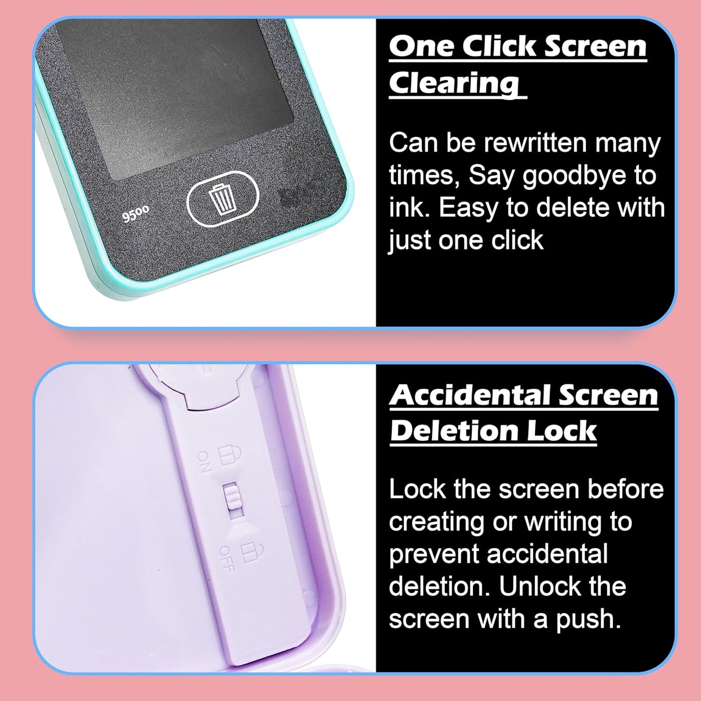 LCD Writing Pen/Pencil Box