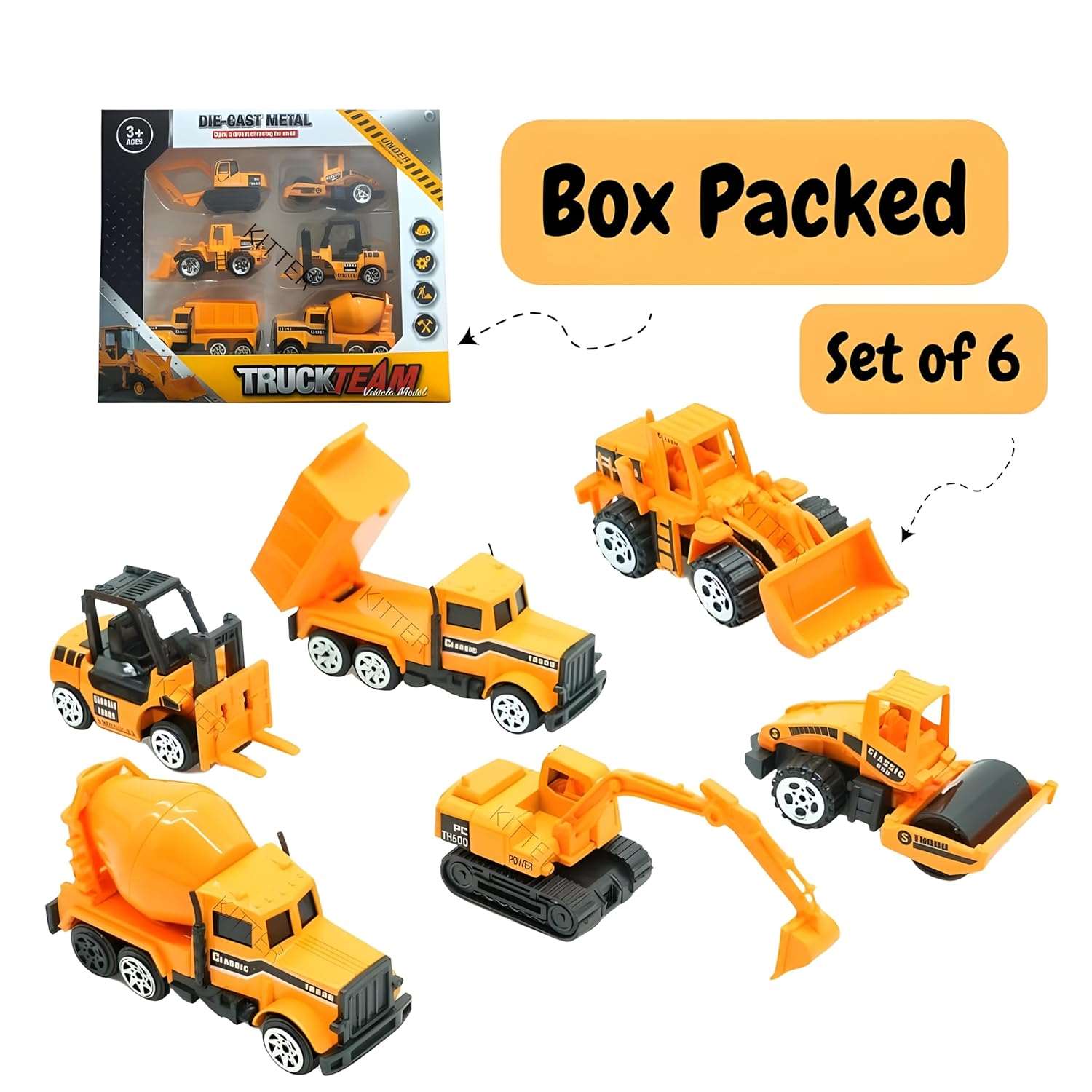 Construction Vehicles Set