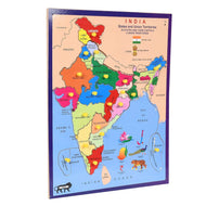 India Map Pin Board