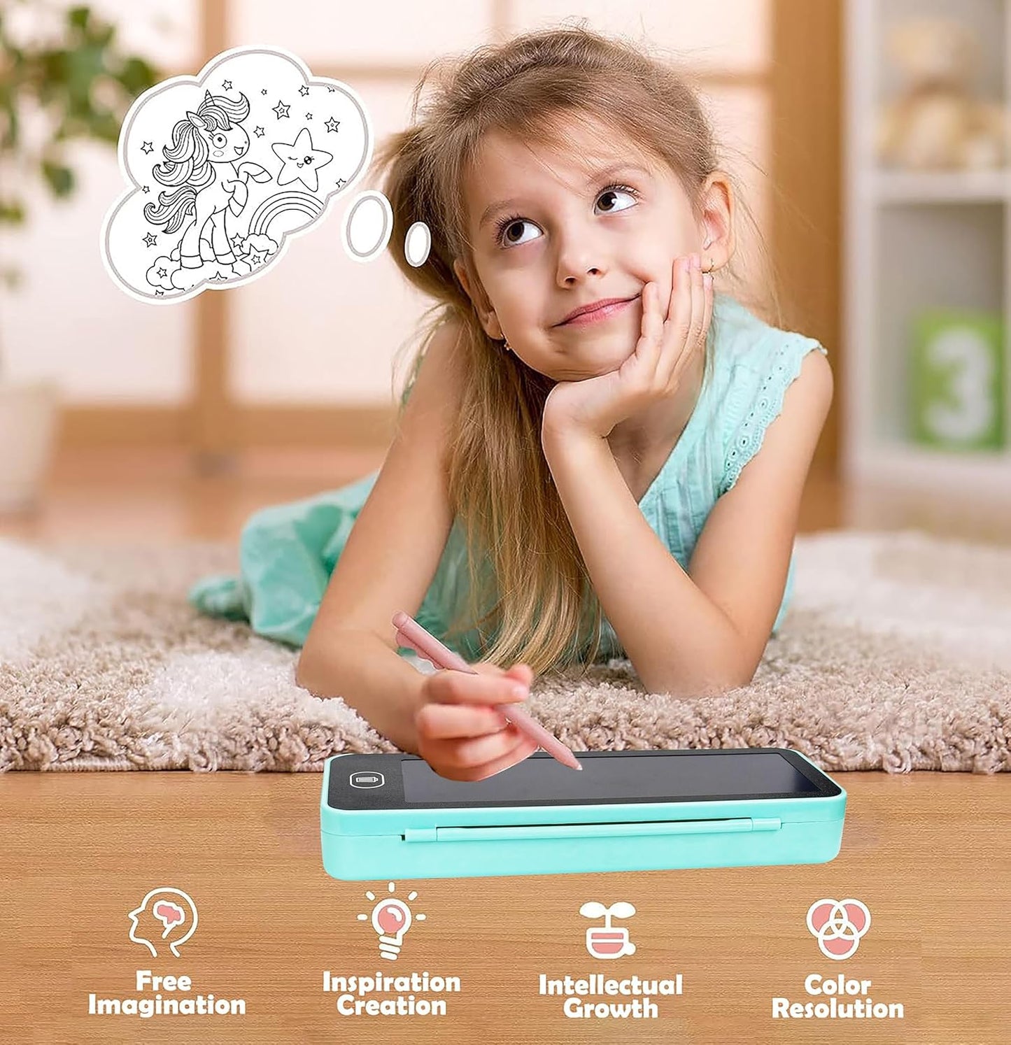 LCD Writing Pen/Pencil Box