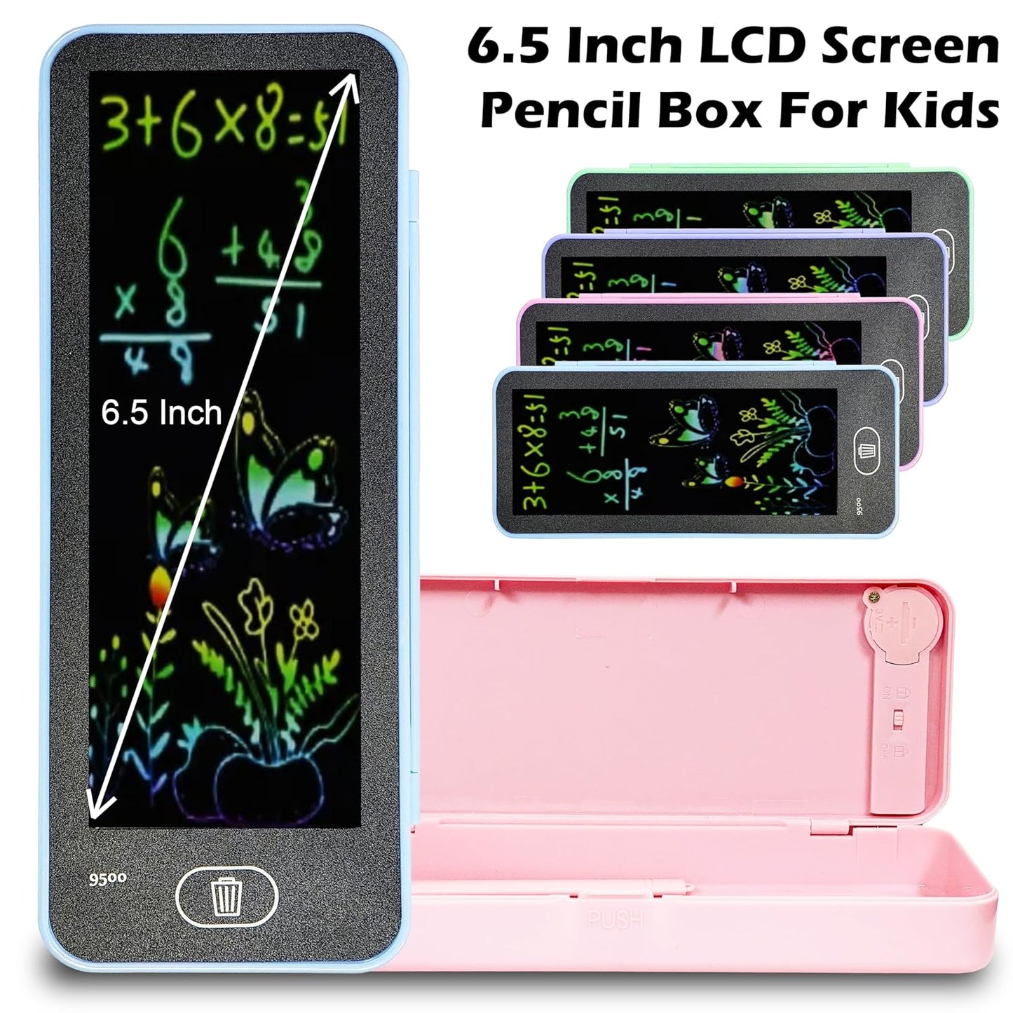 LCD Writing Pen/Pencil Box