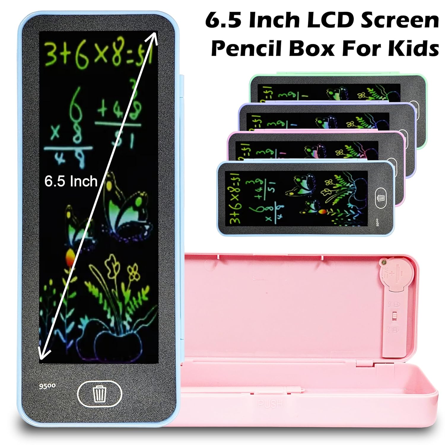 LCD Writing Pen/Pencil Box
