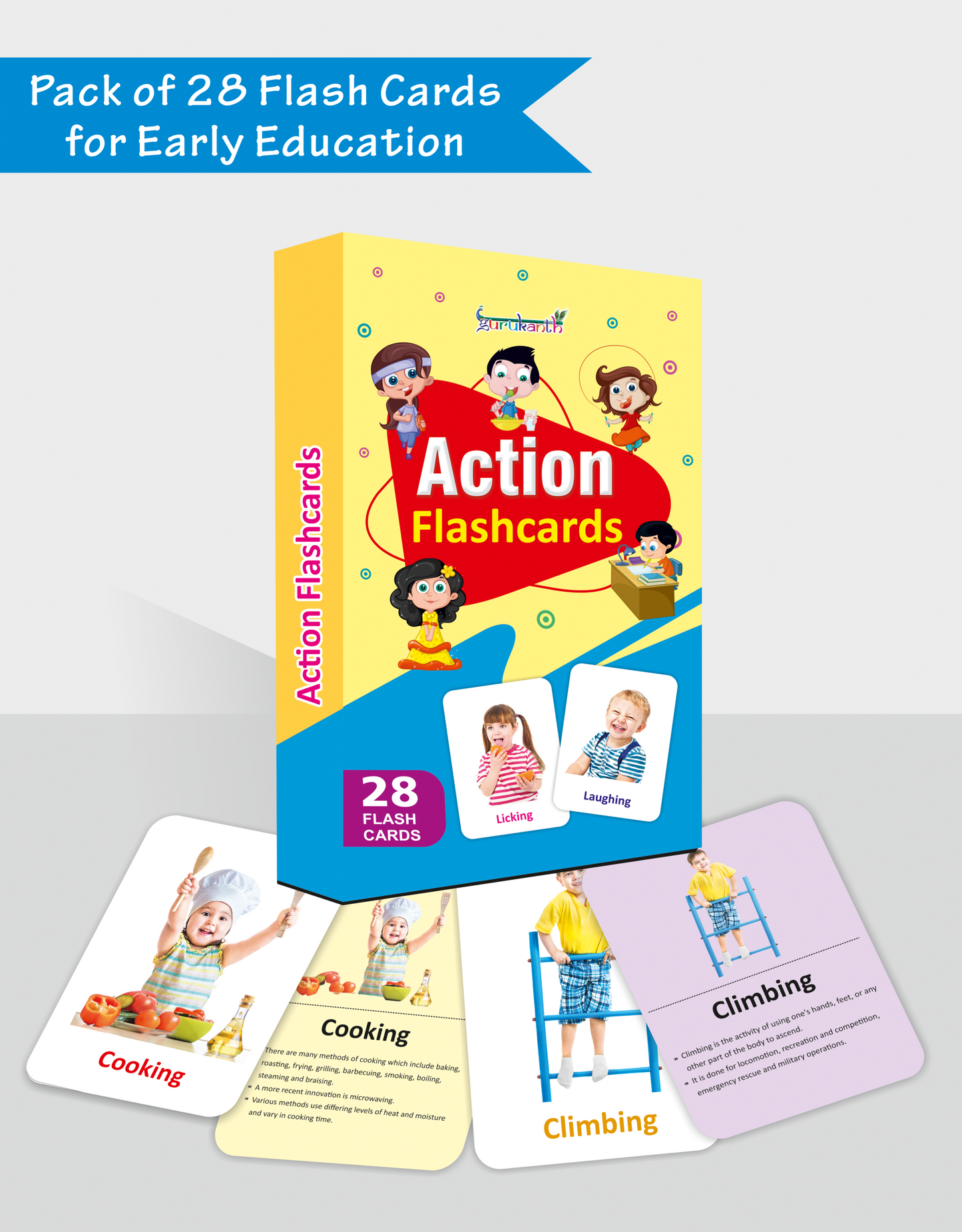 Actions Flash Cards