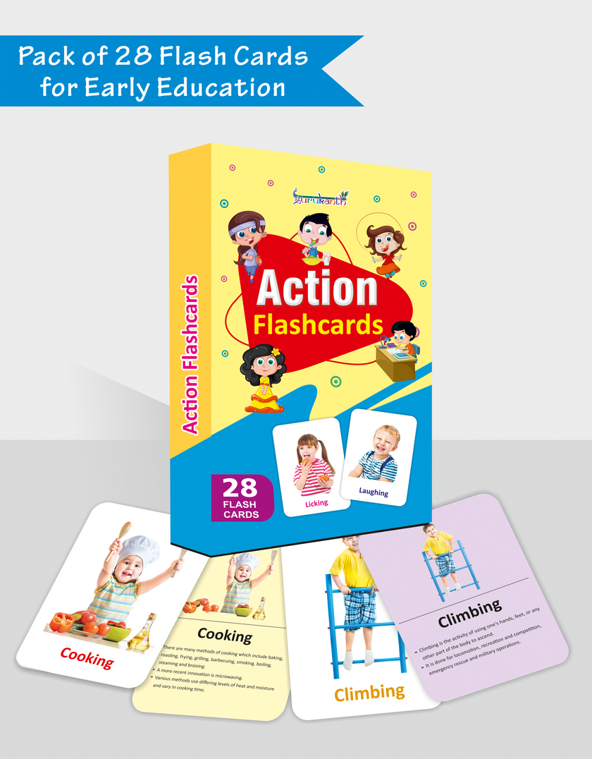 Actions Flash Cards