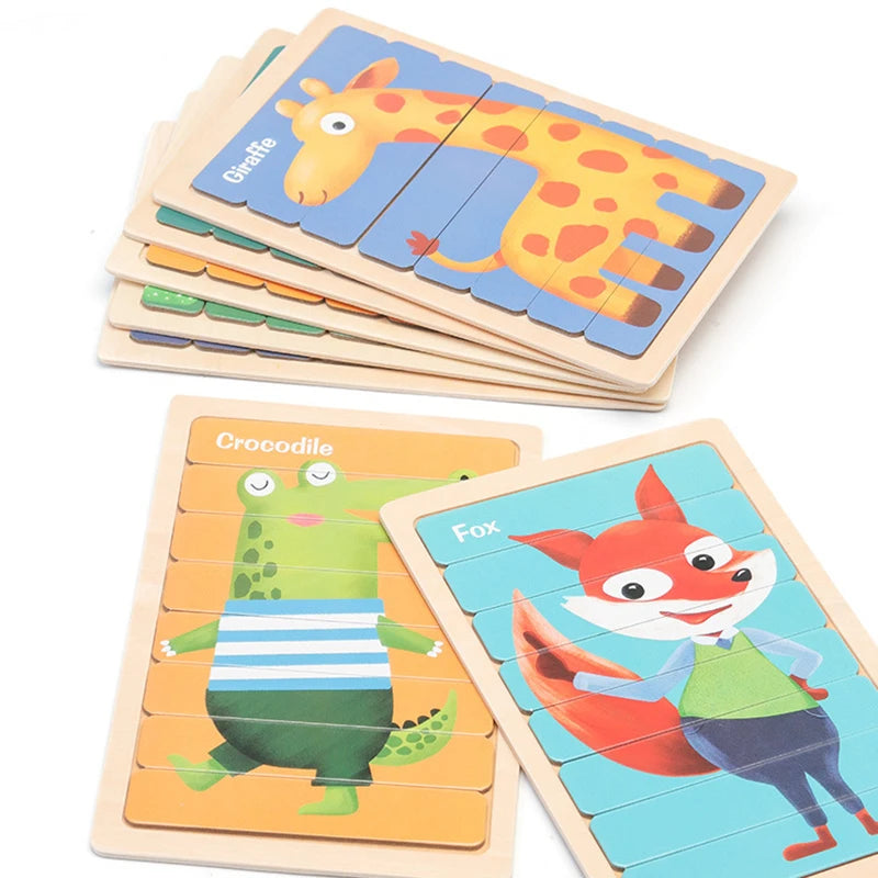 Sliding Puzzle - Rectangle (1 pc)