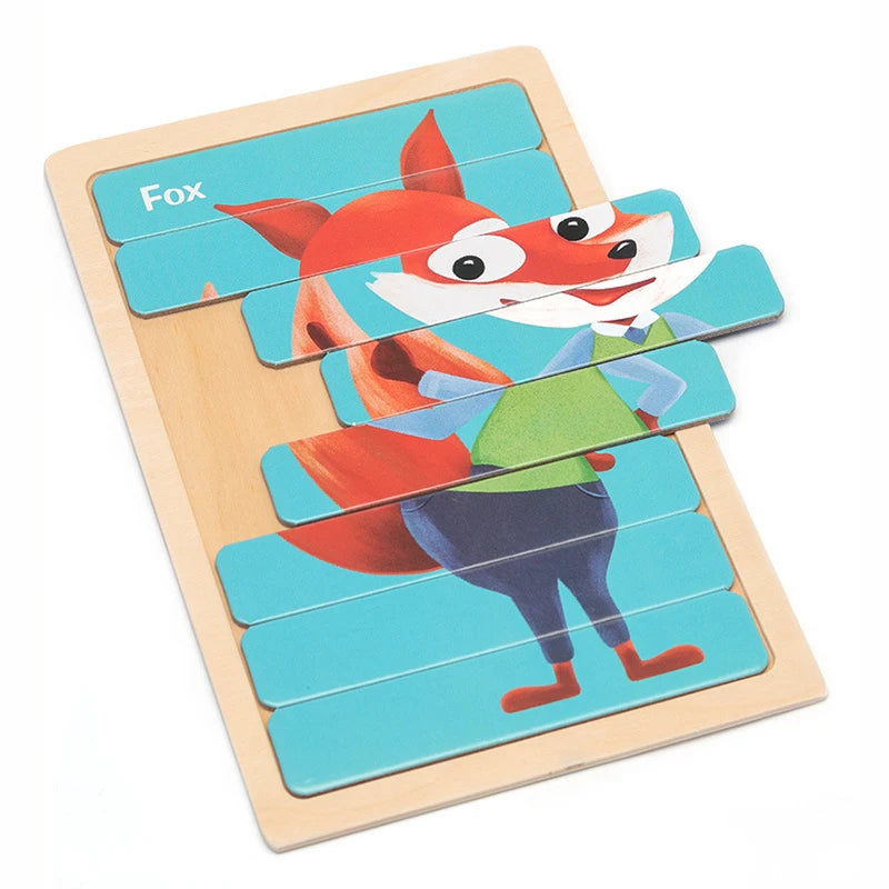 Sliding Puzzle - Rectangle (1 pc)