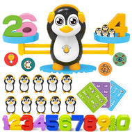 Penguin Balance Math Toy
