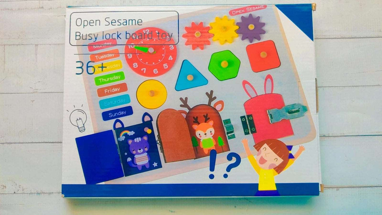 Busy Board - Lock Toy