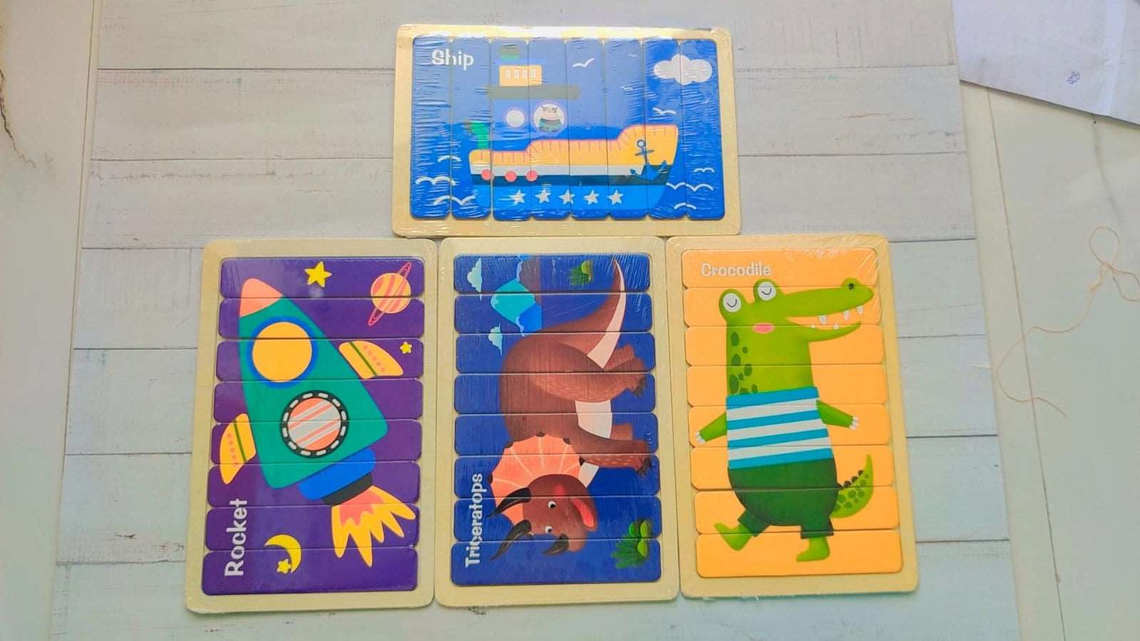 Sliding Puzzle - Rectangle (1 pc)
