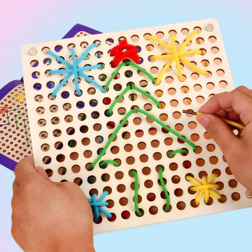Threading and Lacing Board