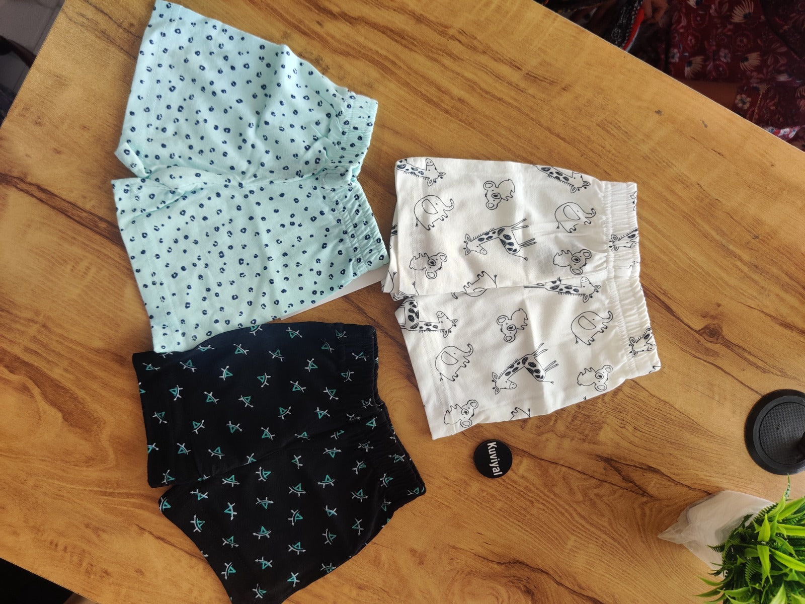 Infant Shorts (0-6) Months - Random Design (Pack of 3)