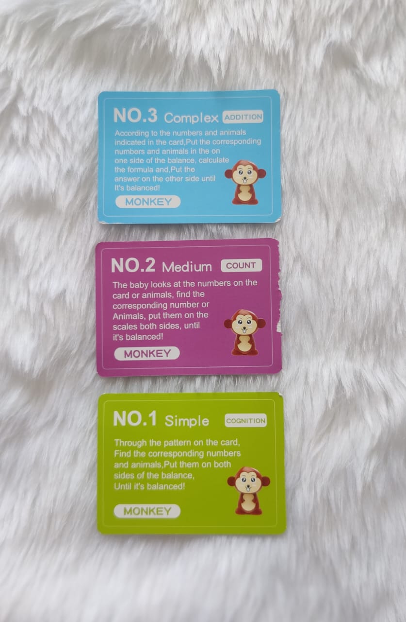 Monkey Balancing - Math and Fun Learning Toy