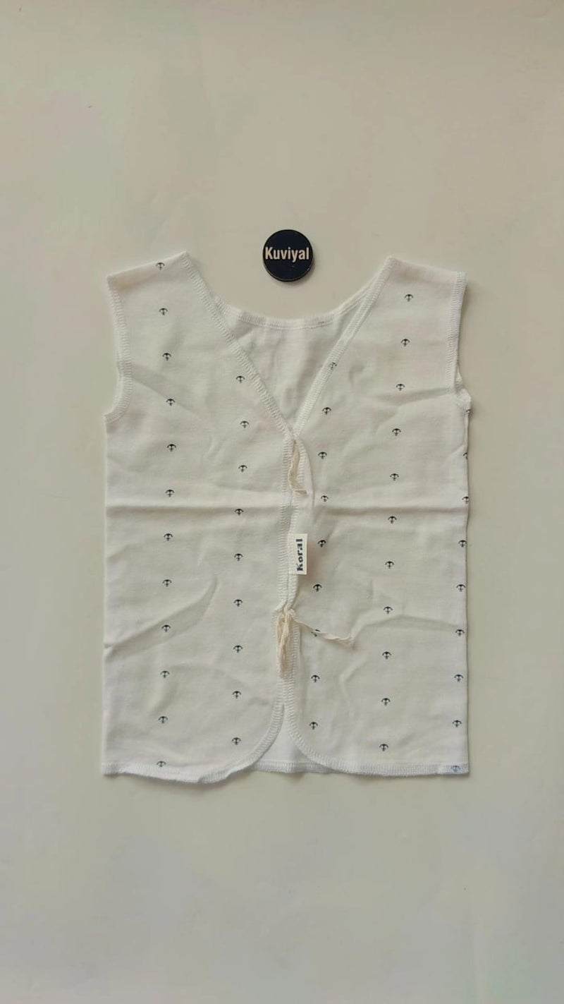 White printed Jabla Set