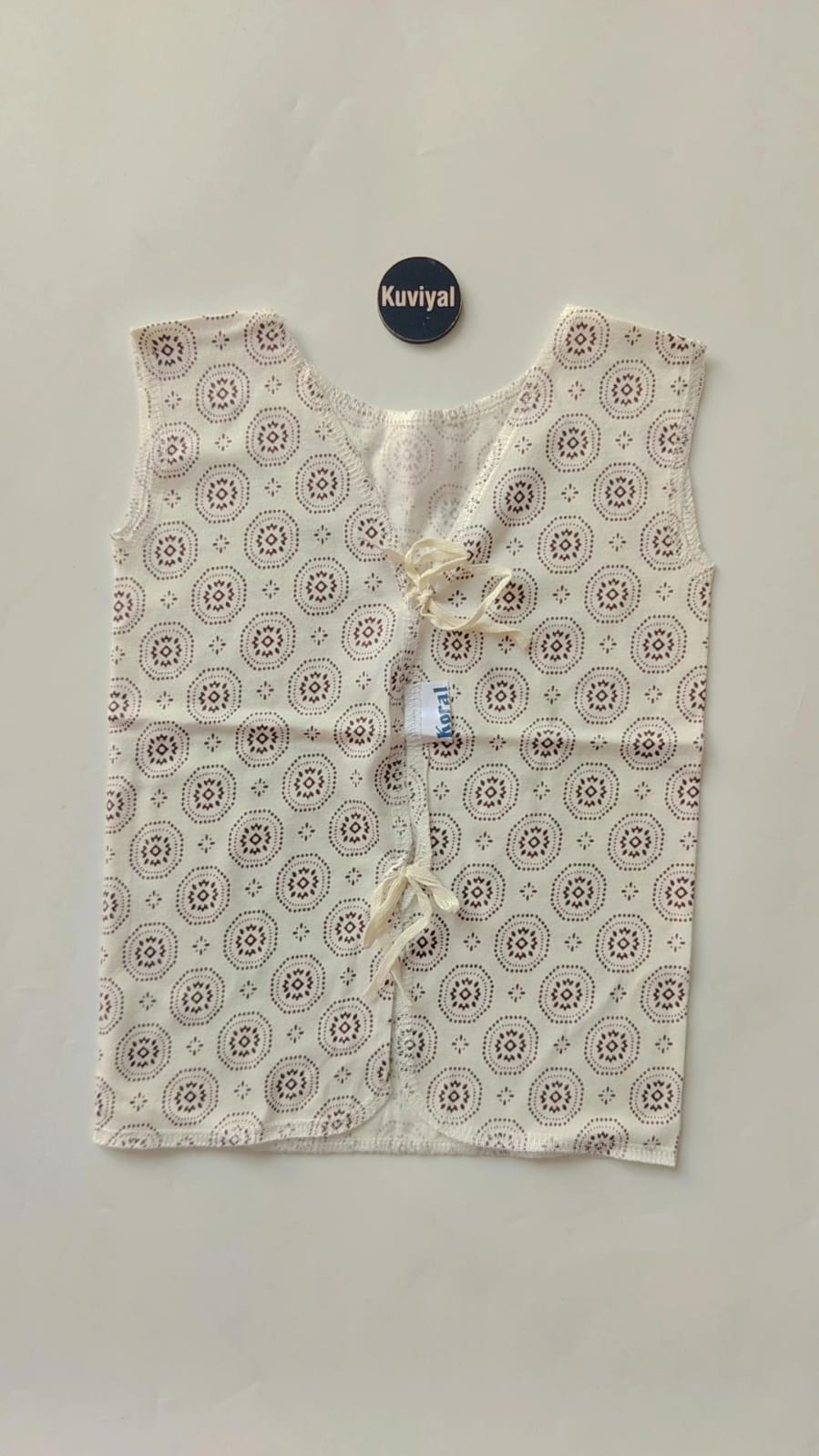 White printed Jabla Set