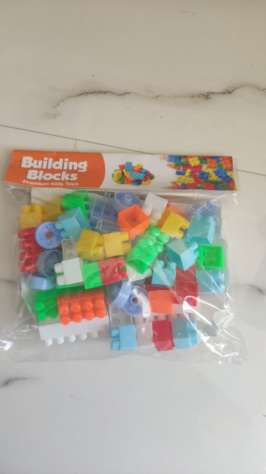 50-Piece Building Blocks Toy Set