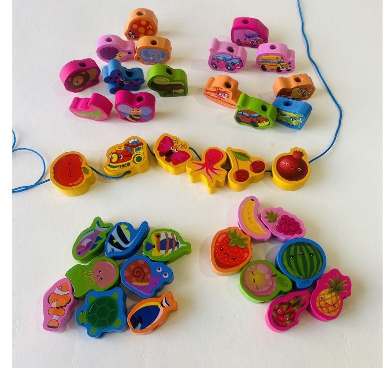 Wooden Lacing Blocks