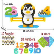 Penguin Balance Math Toy