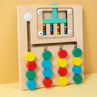 Four Color Maze with Beads