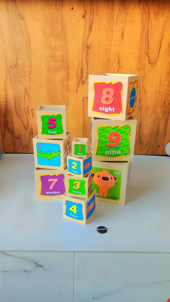 Wooden Stacking Box