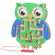 Owl Ball Game with Magnetic Stick