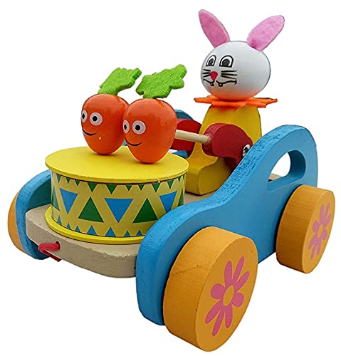 Wooden Rabbit Pull Along