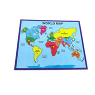 World Map Pin Board