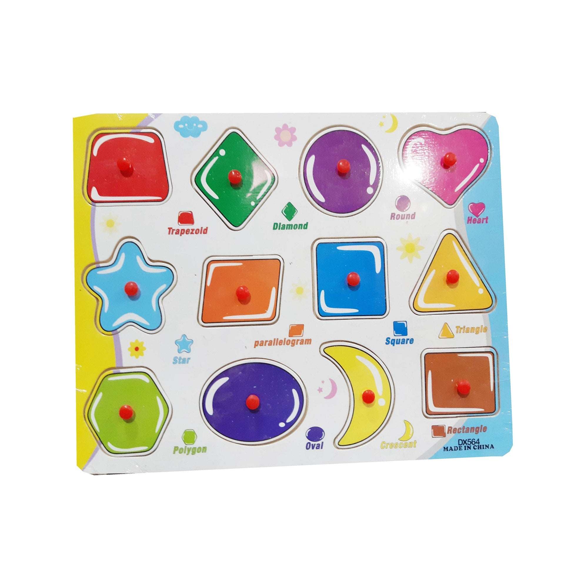 Shape Matching Pin Board – Kuviyal