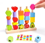 Montessori Toys Bead Sequencing Set