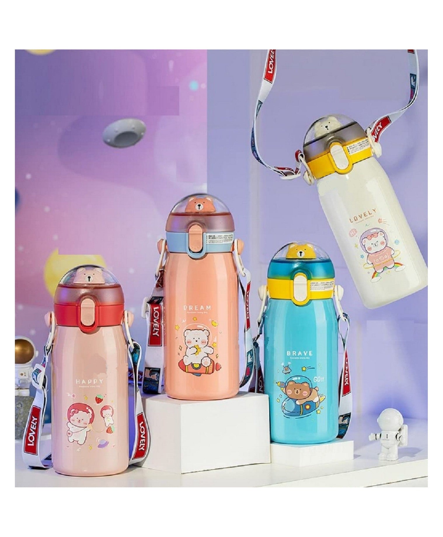 Cartoon Design Hot And Cold Water Bottle