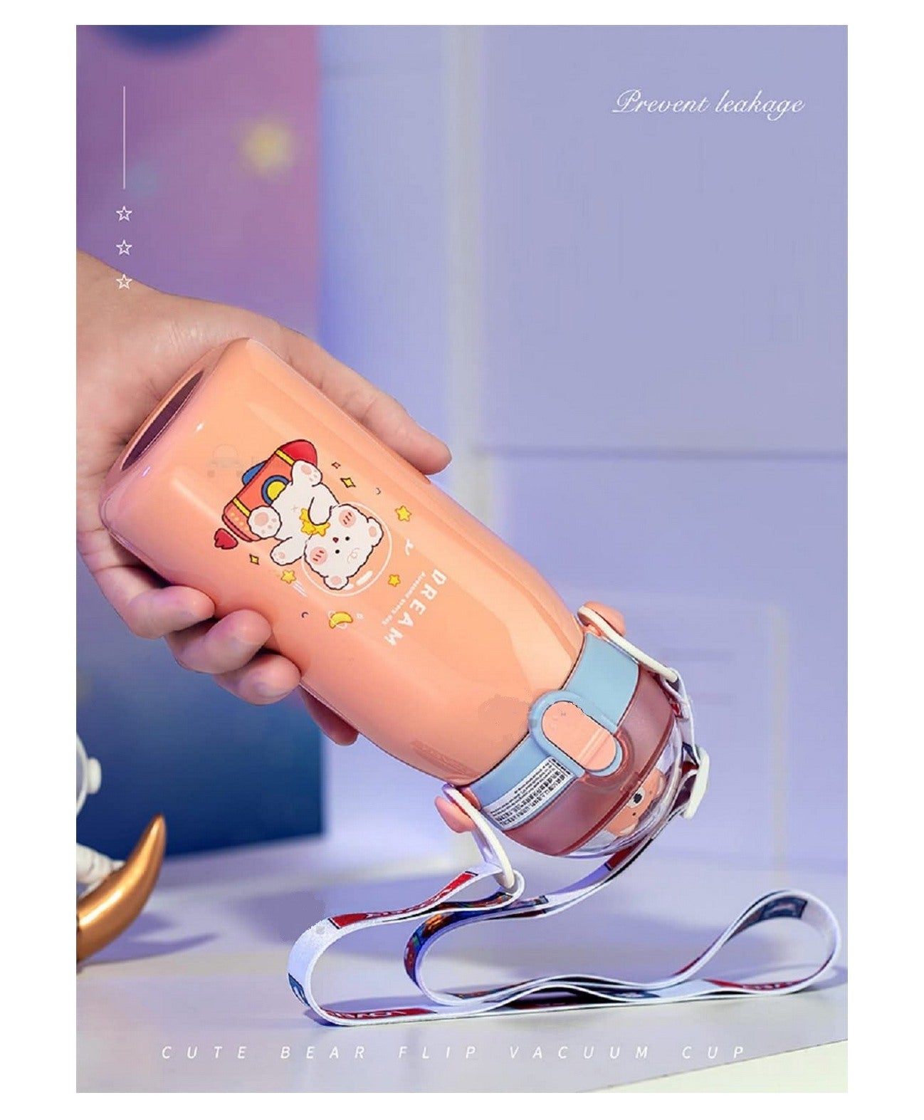 Cartoon Design Hot And Cold Water Bottle