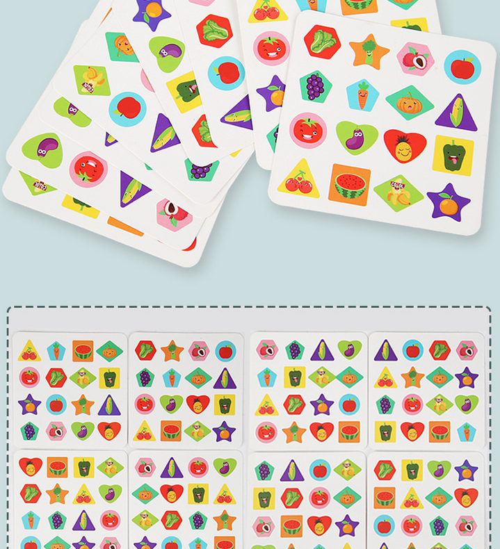 Fruit & Vegetable Puzzle Game