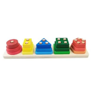 Gradient Five Shape Sorter