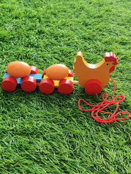 Hen Egg Pull along