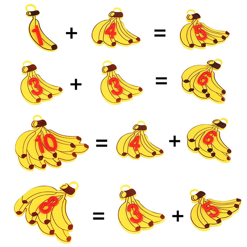 Banana Monkey Balance Math Game