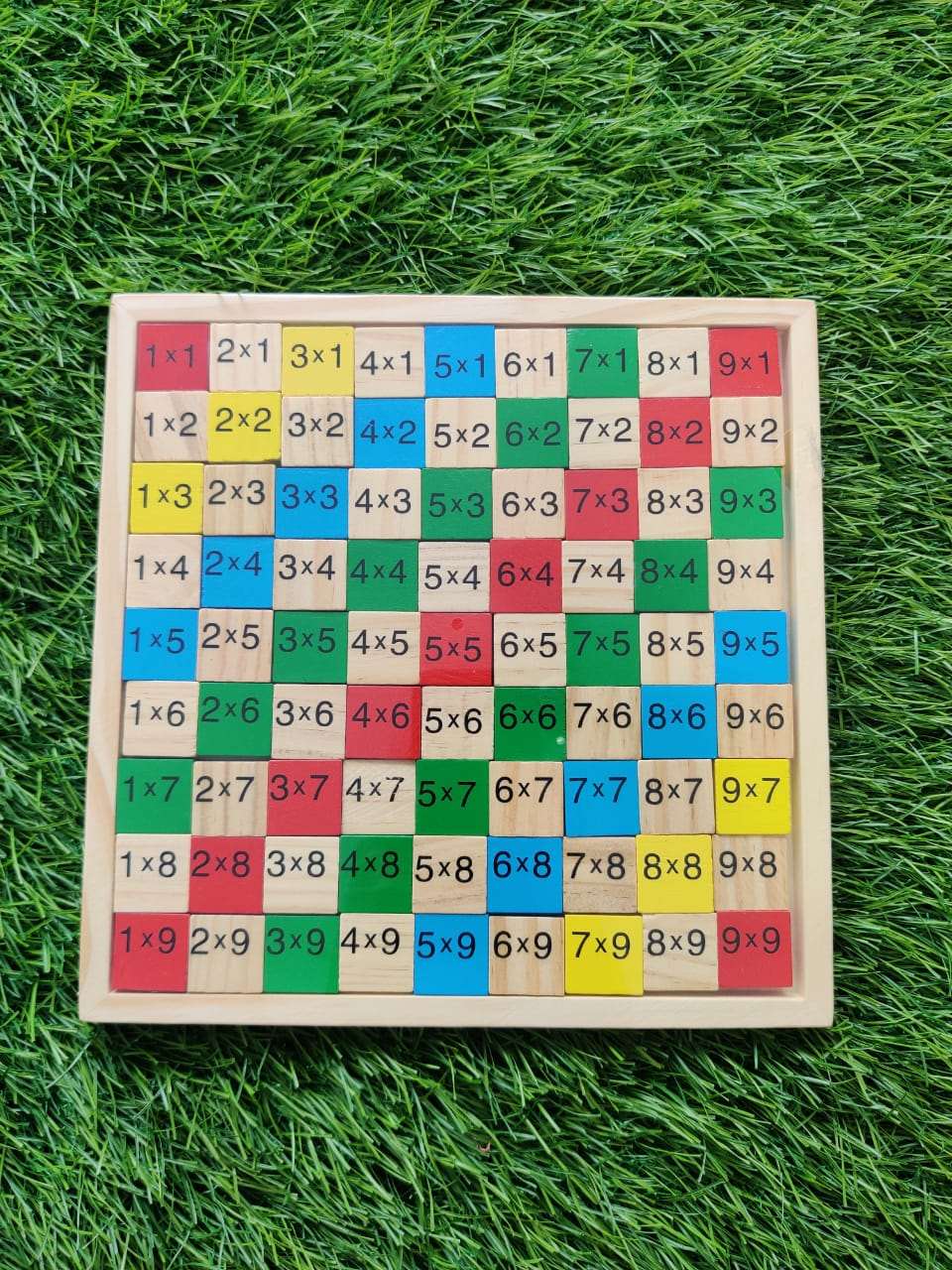 square multipication board