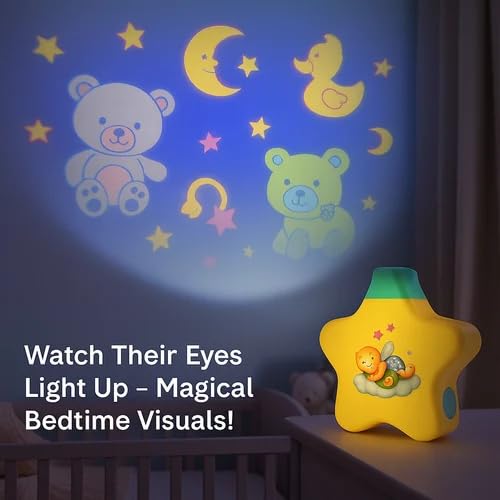 Star Projector Cradle Rattle