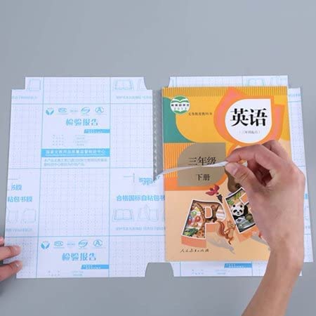 Self-Adhesive Book Cover [30 Pcs-3 Different size-10 Each]