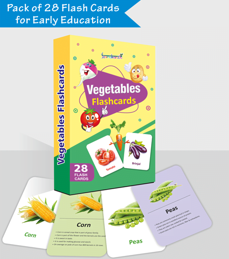 Vegetabes Flash Cards